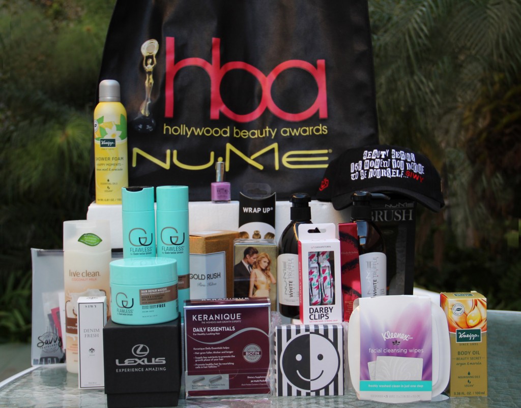 Hollywood Beauty Awards '17 gift bag
