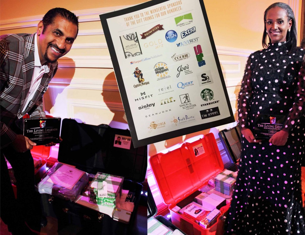 Living Legends Foundation gift trunk